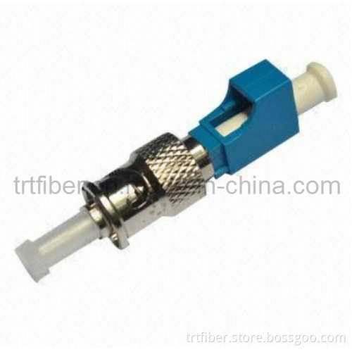 St Male to LC Female Fiber Optic Adapter